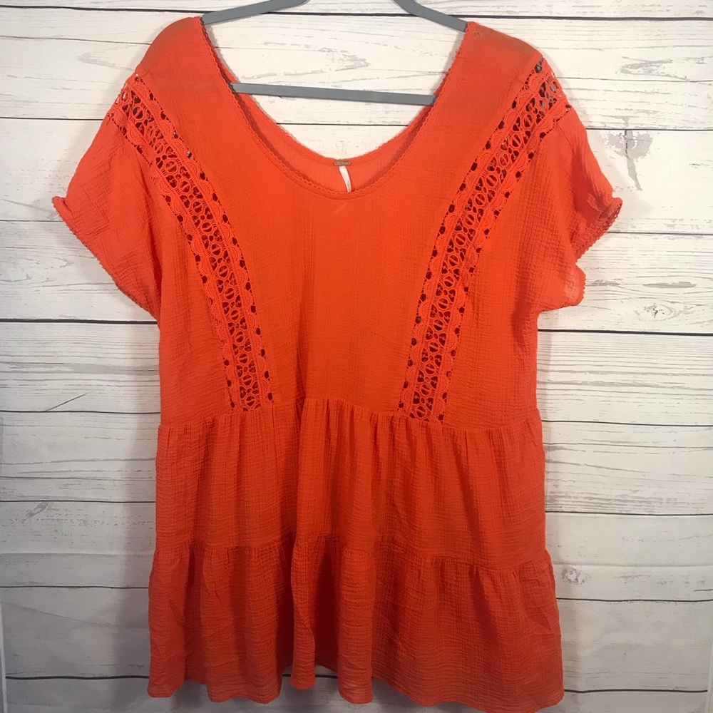 🛍️ Free People | oversized sheer tunic